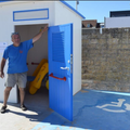 Romy Beach Cabin – kabina plażowa PVC dla osób z niepełnosprawnościami