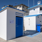 Romy Beach Cabin – kabina plażowa PVC dla osób z niepełnosprawnościami